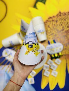 Колпачки "Самолет Мрия" поштучно ТС_колпач_мрія фото