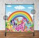 Баннер 2х2м "Маленькие Пони / Little Pony, радуга" на день рождения - Фотозона (виниловый) - ТС_Баннер_2х2_Малпони_рус фото 1