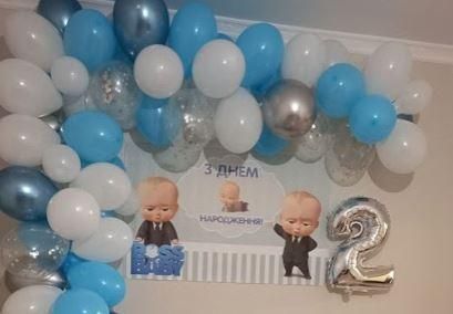 Плакат "Босс / Бос Молокосос" 120х75 см- ТС_Млксс(120х75)-инд фото