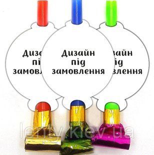 Язычки - гудки индивидуальные. Дизайн под заказ. (6 шт/уп) ТС_язичк_інд_дизайн фото