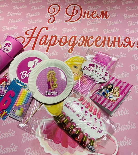 Трубочки "Барби" девушка с гофрой (10 шт./уп.) малотиражное издание- ТС_Труб_барбі_дівчин фото