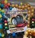 Баннер 2х2м Хот Вилс / Hot Wheels (колеса) - Фотозона (виниловый) на день рождения - ТС_Бнр_2х2_ХотВилс(колеса фото 3